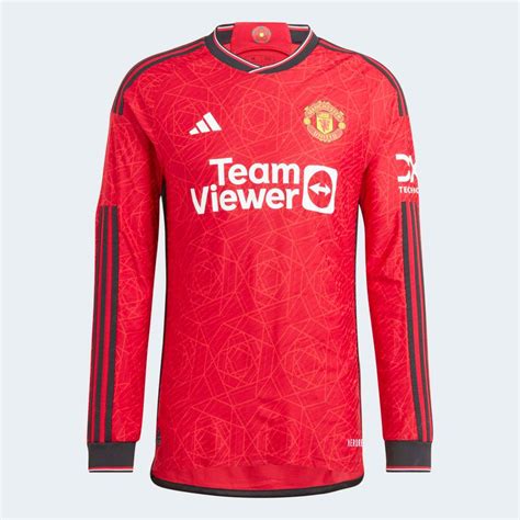 Manchester United 23/24 Long Sleeve Home 